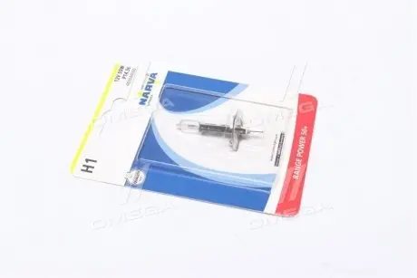 Лампа накаливания H1 12V 55W P14,5S RANGE POWER +50 (Blister 1шт) NARVA 48334B1