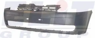 Бампер передній чорний з пазом для хромованої накладки -10/03 ELIT 5023 903
