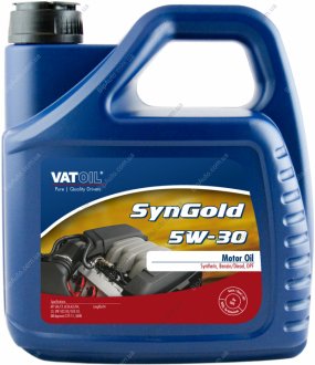 Олива моторна SynGold 5W-30 (4 л) VATOIL 50026