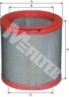Фильтр воздушный MITSUBISHI Galant, Lancer, Space Wagon 1.8TD M-FILTER A389