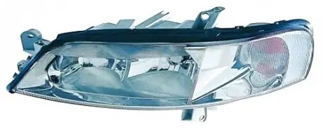 Фара лів. H7/H7, автом. регул. (Valeo type) 3/99- [] DEPO 442-1121L-LD-EM