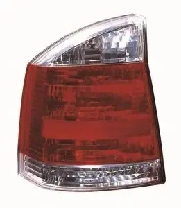 Фонарь задний левый, бело-красный, без патрона, 4/5-дв. DEPO 442-1927L-UE-CR