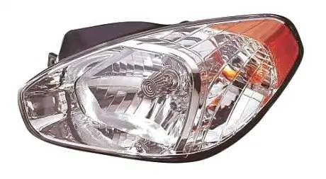 Фара лев. H4 з поворотником, авт. регулювання 06- [] DEPO 221-1140L-LD-EM