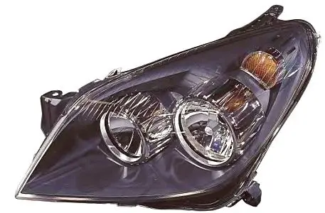 Фара лев. H7/H1 с поворотником, авт. регулировка [] DEPO 442-1140L-LD-EM