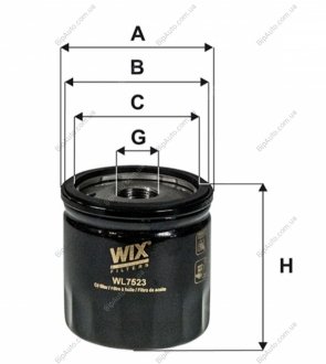 Фільтр оливний WIX FILTERS WL7523 (фото 1)