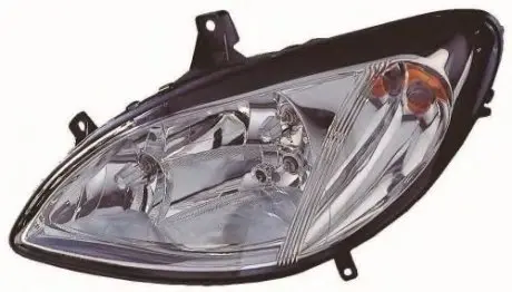 Фара прав. H7/H7/H7 с поворотником, авт. регул. [] DEPO 440-1140R-LD-EM