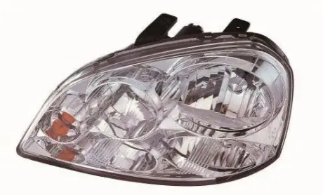 Фара права H1/H7 з вказівником повор., мех.рег. [] DEPO 222-1114R-LD-E