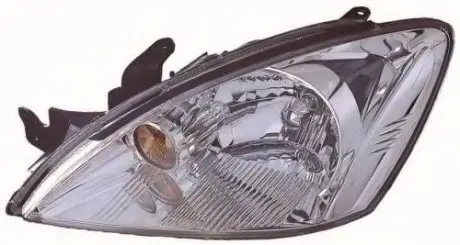 Фара правая H4 с указателем повор., эл. рег., [] DEPO 214-1172R-LD-EM