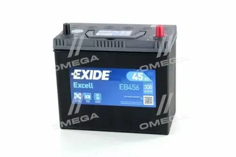 Стартерна батарея (акумулятор) EXIDE EB456