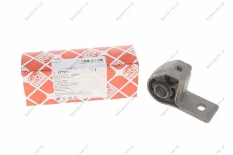 Сайлентблок рычага CITROEN BERLINGO (00-) передн. ось, задн. (Febi) FEBI BILSTEIN 17781