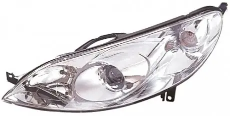 Фара прав. H7/H1 с поворотником, авт. регул. [] DEPO 550-1134R-LD-EM