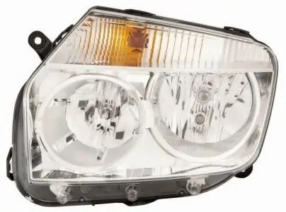 Фара правая H7/H1, авт./мех.рег., хром.рамка [] DEPO 551-1186R-LDEM1