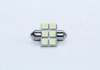 Лампа LED Софітні C5W 24V T11x31-S8.5 (6 SMD size5050) білий <> tmp-08T11-24V TEMPEST TMP08T1124V (фото 1)