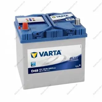 Аккумулятор 60Ah-12v BD(D48) (232х173х225),L,EN540 !СКИДКА-10%! VARTA 560 411 054