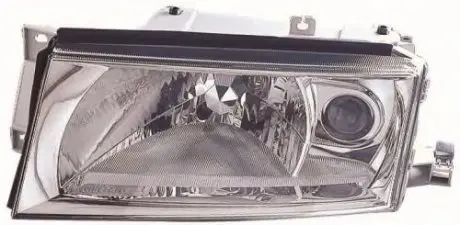 Фара лев. H4/H3 авт.регул. с моторч. 9/00- [] DEPO 665-1106L-LDBMF