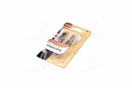 Лампа розжарювання W21/5W 12V W3x16q 2шт bliste VISION PHILIPS 12066B2