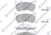 Колодка торм. MAZDA 626 1.6I, 2.0I, 2.0D 85-87 передн. (пр-во SANGSIN) SP1051