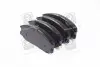 Колодка торм. HYUNDAI SANTA FE SM GRANDEUR 2.5,2.7,3.0 (SANGSIN) Hi-Q (SANGSIN) SP1190 (фото 2)