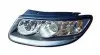 Фара прав. H7/H7 с повротн., черная рамка [DEPO] 221-1144R-LDEM2 DEPO