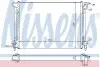 Радиатор охлаждения VW GOLF II/ JETTA I/SCIROCCO 1.6i (пр-во Nissens) 651811