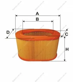 Фильтр воздушный MITSUBISHI GALANT /AE333/1 (WIX-Filtron) WIX FILTERS WA6019
