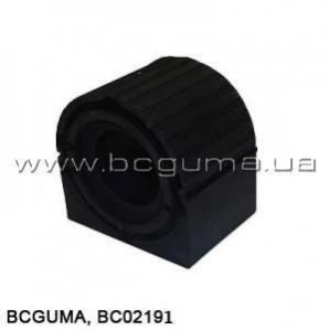 Подушка (втулка) переднего стабилизатора неармированная BCGUMA BC GUMA 02191