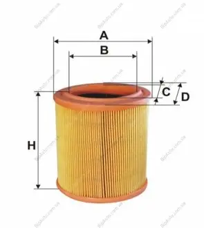 Фильтр воздушный CITROEN, PEUGEOT /AE311/1 (WIX-Filtron) WIX FILTERS WA6524