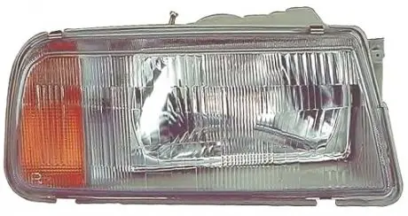 Фара прав. H4, ручн. регул., с поворотн. [] DEPO 218-1107R-LD-E