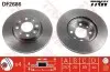 Диск тормозной ALFA ROMEO, FIAT, LANCIA, передн., вент. (пр-во TRW) DF2686