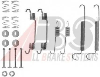 Монтажный к-кт торм. колодок OPEL ASTRA, COMBO, ZAFIRA (ABS) A.B.S. 0766Q