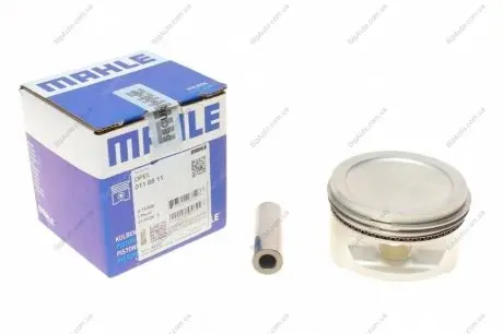 Поршень в комплекті на 1 циліндр, 2-й ремонт (+0,50) MAHLE MAHLE / KNECHT 0110811