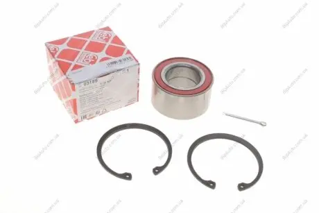 Подшипник ступицы (компл.) DAEWOO LANOS передн. (14") (Febi) FEBI BILSTEIN 03189
