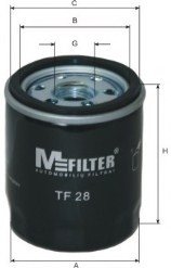 Фільтр мастила M-FILTER TF28