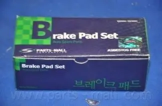 Колодка торм. диск. MAZDA E-SERIE BOX SR2 84-04 PARTS-MALL PKB-004