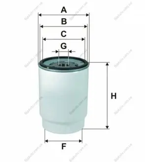 Фільт елемент. топл. (сепаратора) КАМАЗ ЄВРО-2 (WIX-Filtron) WIX FILTERS 95149E