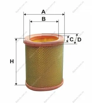 Фильтр воздушный CITROEN, PEUGEOT /AE311 (WIX-Filtron) WIX FILTERS WA6485