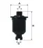 Фильтр топл. MITSUBISHI CARISMA WF8421/PP895/1 (пр-во WIX-Filtron)