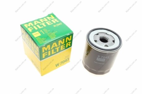 Масляний фільтр MANN W7043