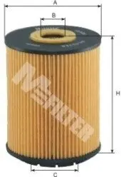 Фільтр мастила M-FILTER TE636