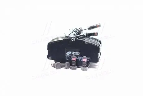 Колодка торм. MB 190 (W201), E-CLASS (W124) передн. REMSA 0189.02