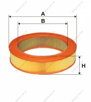 Фільтр повітряний MITSUBISHI COLT AR329/ (WIX-Filtron) WIX FILTERS WA6494