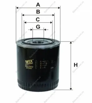 Фильтр маслянный Bentley, Jaguar, Rolls Royce (Wix-Filtron) WIX FILTERS WL7223