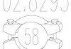 Хомут вихлопної системи біконічну (Діаметр 58 мм) MTS 02.8295