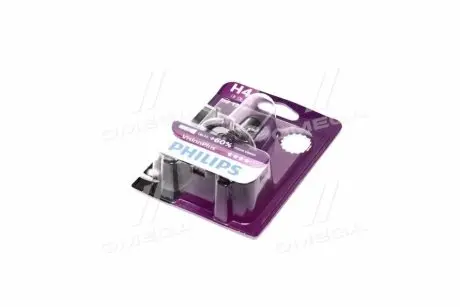 Лампа накаливания H4VisionPlus12V 60/55W P43t-38 PHILIPS 12342VPB1