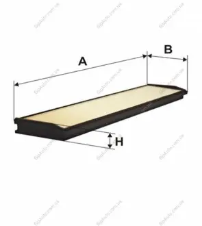Фильтр салона MB E-KLASSE (124) 93-97 (2шт.) (WIX-FILTERS) WIX FILTERS WP9332