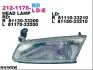 Фара лів. H4, автомат. регул. -12/97 [DEPO] DEPO 212-1176L-LD-E