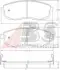 Колодка гальм. диск. NISSAN MAXIMA/MAXIMA QX 89-00 передн. (вир-во ABS) 36691 36691