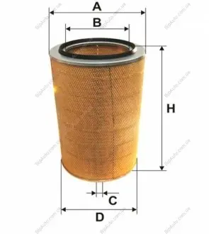 Фильтр воздушный IVECO (TRUCK) /AM457 (WIX-Filtron) WIX FILTERS 93114E