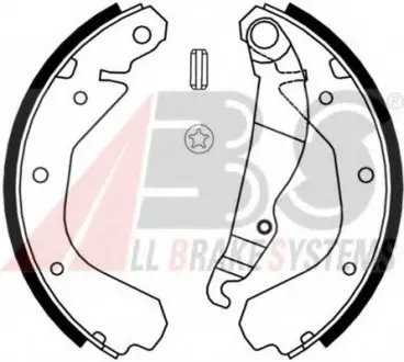 Колодка гальм. барабан. OPEL CORSA/KADETT D/E задн. (ABS) A.B.S. 8809