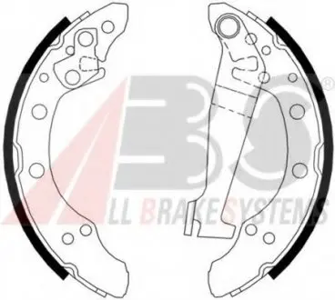 Колодки гальмівні 100/80/Cordoba/Fabia/Felicia/Fox/Ibiza/Lupo/Passat (76-15) A.B.S. A.B.S. 8778